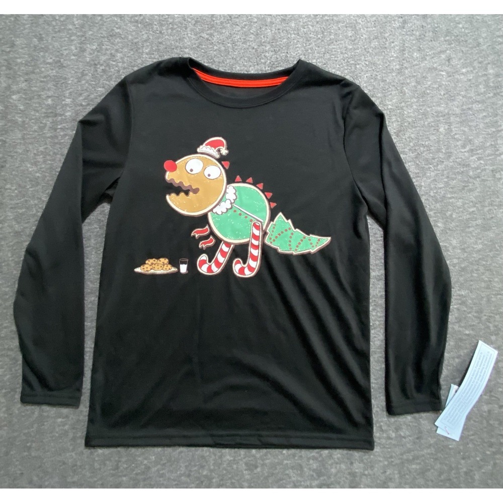 Christmas cookie monster kids  shirt Size XL-14